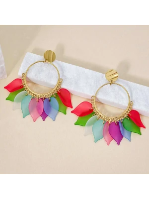 MENTHE À L'O Pozłacane kolczyki-wkrętki rozmiar: onesize