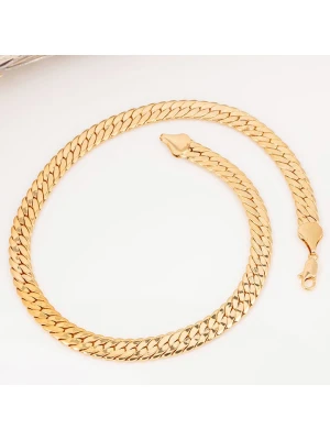 MENTHE À L'O Pozłacany naszyjnik - dł. 45 cm rozmiar: onesize