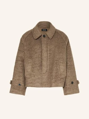 Meotine Kurtka Bouclé Gia braun