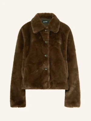 Meotine Kurtka Kelly Ze Sztucznego Futra braun