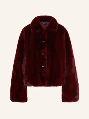 Meotine Kurtka Kelly Ze Sztucznego Futra rot