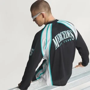 MERCEDES - AMG PETRONAS TEAM FORMULA ONE TEAM LAS VEGAS KOSZULKA MĘSKA Z DŁUGIM RĘKAWEM Adidas
