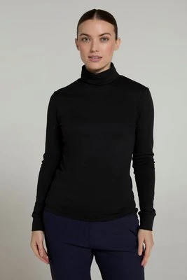 Meribel Cotton Roll - damski top - Black Mountain Warehouse