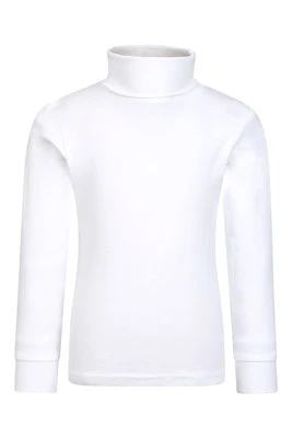 Meribel – dziecięcy bawełniany top z golfem - White Mountain Warehouse