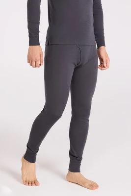 Merino II – męskie kalesony z rozporkiem - Grey Mountain Warehouse
