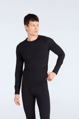 Merino męska koszulka termoaktywna - Black Animal