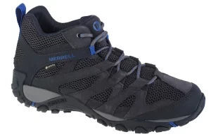 Merrell Alverstone Mid Gtx J033025, Męskie, Granatowe, buty trekkingowe, skóra zamszowa, rozmiar: 41