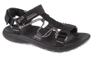 Merrell Bravada 2 Strap Sport W Sandal J037790, Damskie, Czarne, sandały, tkanina, rozmiar: 39