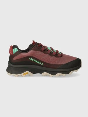 Merrell buty Moab Speed damskie kolor bordowy