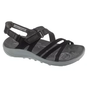 Merrell Harbor Backstrap J008362, Damskie, Czarne, sandały, skóra licowa, rozmiar: 36