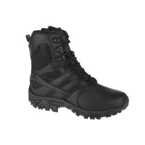 Merrell MOAB 2 8'' Response WP J45335, Męskie, Czarne, buty taktyczne, skóra licowa, rozmiar: 46, 5