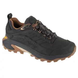 Merrell Moab Speed 2 Ltr Wp J037783, Męskie, Czarne, buty trekkingowe, skóra zamszowa, rozmiar: 41