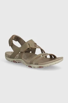 Merrell sandały skórzane SANDSPUR ROSE CONVERT damskie kolor beżowy J003424