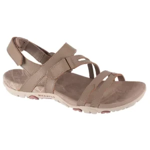 Merrell Sandspur Rose Convert W Sandal J003424, Damskie, Brązowe, sandały, skóra licowa, rozmiar: 36