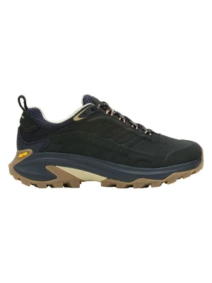 Merrell Skórzane buty trekkingowe "Moab Speed 2" w kolorze granatowo-czarnym rozmiar: 38