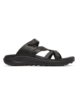 Merrell Skórzane klapki "District 4" w kolorze czarnym rozmiar: 39
