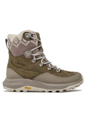 Merrell Śniegowce Siren 4 Thermo Mid Zip Waterproof J037414 Szary