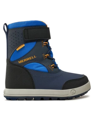 Merrell Śniegowce Snow Storm 3.0 Wtrpf MK267867 Niebieski