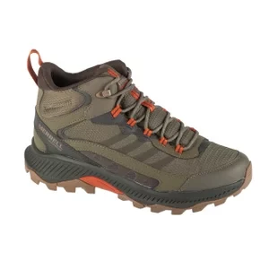 Merrell Speed Strike 2 Mid WP J037835, Męskie, Zielone, buty trekkingowe, tkanina, rozmiar: 44