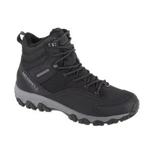 Merrell Thermo Akita Mid WP J036441, Męskie, Czarne, buty trekkingowe, nubuk, rozmiar: 42