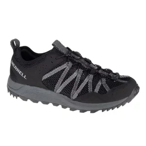 Merrell Wildwood Aerosport J036109, Męskie, Czarne, buty do biegania, przewiewna siateczka, rozmiar: 40