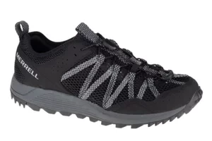 Merrell Wildwood Aerosport J036109, Męskie, Czarne, buty do biegania, przewiewna siateczka, rozmiar: 43