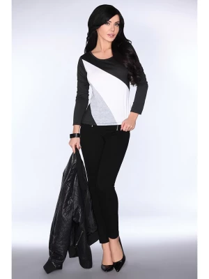 Merribel Koszulka w kolorze czarno-białym rozmiar: XL