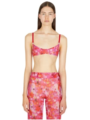 Mesh Pony Print Bra Top Louise Lyngh Bjerregaard