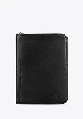 Zdjęcie produktu Męska aktówka z oddzielającą zakładką czarna Wittchen