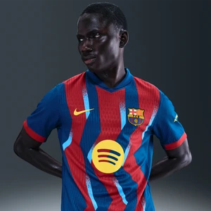 Męska autentyczna koszulka piłkarska Nike Dri-FIT ADV FC Barcelona Match 2025/26 (wersja czwarta) - Niebieski