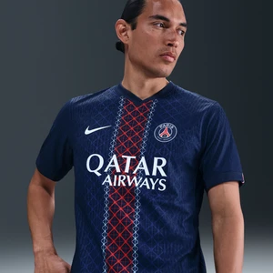 Męska autentyczna koszulka piłkarska Nike Dri-FIT ADV Paris Saint-Germain Match 2025/26 (wersja domowa) - Niebieski