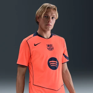 Męska autentyczna koszulka piłkarska Nike Dri-FIT Total 90 ADV FC Barcelona Match 2025/26 (wersja trzecia) - Pomarańczowy