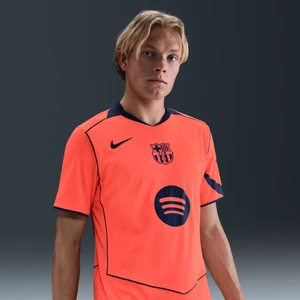 Męska autentyczna koszulka piłkarska Nike Dri-FIT Total 90 ADV FC Barcelona Match 2025/26 (wersja trzecia) - Pomarańczowy