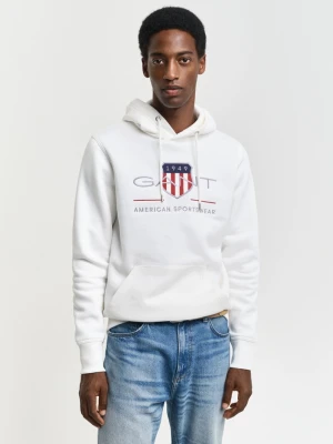 Bluza z kapturem z motywem tarczy GANT