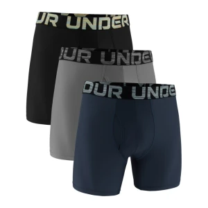 Męska bielizna treningowa (3-pack) Under Armour UA Performance Tech™ 6\" Boxerjock - multikolor