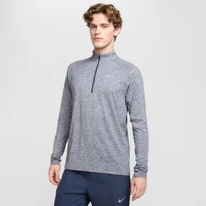 Męska bluza do biegania z zamkiem 1/4 Dri-FIT Nike Stride - Niebieski