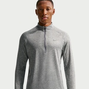 Męska bluza do biegania z zamkiem 1/4 Dri-FIT Nike Stride - Szary