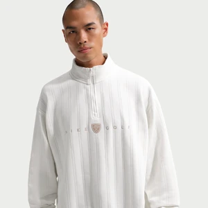 Zdjęcie produktu Męska bluza do golfa o kroju oversize z zamkiem 1/2 Nike Fairway Fresh Therma-FIT - Biel