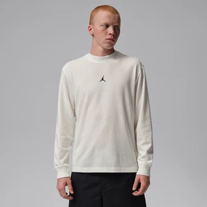 Męska bluza do golfa z długim rękawem i półgolfem Dri-FIT Jordan Sport - Biel