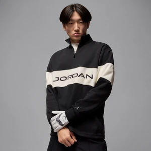 Męska bluza do golfa z zamkiem 1/4 Dri-FIT Jordan Sport - Czerń