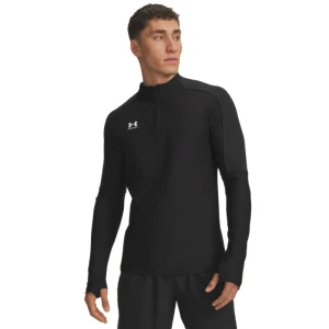 Męska bluza do piłki nożnej Under Armour UA M Challenger Pro Midlayer - czarna