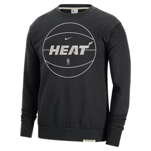 Męska bluza dresowa Nike Dri-FIT NBA Miami Heat Standard Issue - Czerń