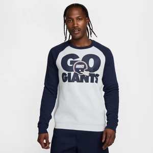 Męska bluza dresowa Nike Historic Raglan (NFL Giants) - Szary