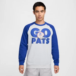 Męska bluza dresowa Nike Historic Raglan (NFL Patriots) - Szary