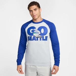 Męska bluza dresowa Nike Historic Raglan (NFL Seahawks) - Szary