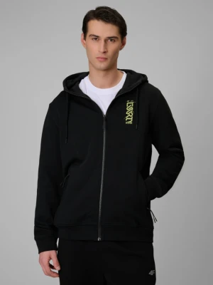 Męska bluza dresowa z kapturem 4F 4FRSS26TSWSM2879 - czarna
