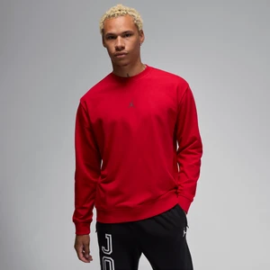 Męska bluza dresowa z półokrągłym dekoltem Dri-FIT Jordan Sport Crossover - Czerwony