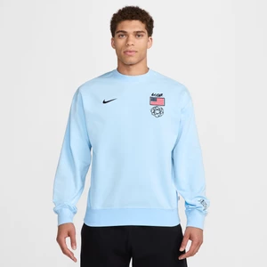 Męska bluza dresowa z półokrągłym dekoltem Nike Dri-FIT ADV Breaking USA Solo - Niebieski