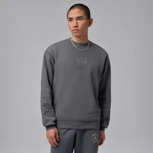 Zdjęcie produktu Męska bluza dresowa z półokrągłym dekoltem Paris Saint-Germain Hoop Fleece - Szary Nike