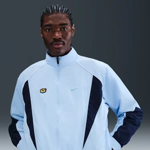 Męska bluza dresowa z tkaniny Nike Sportswear - Niebieski
